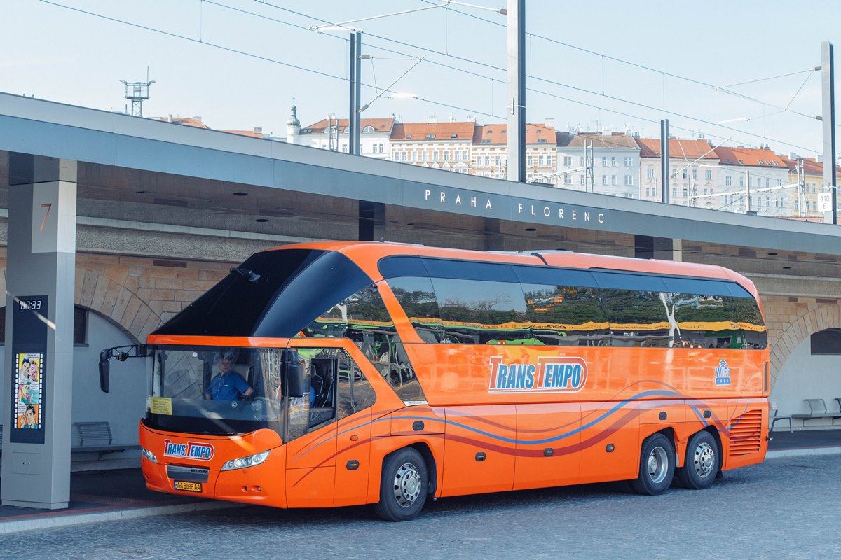 Автобус Пардубице - Кременчуг