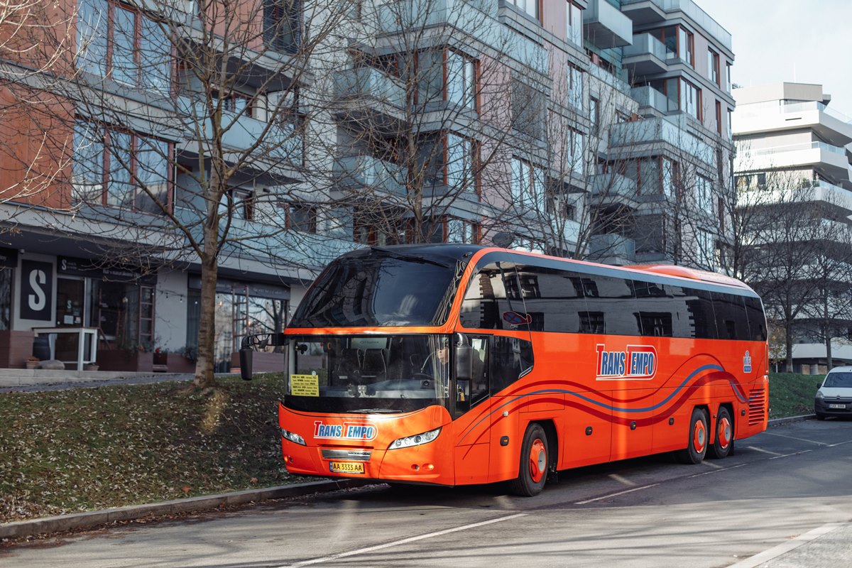 Автобус Прага - Кременчуг