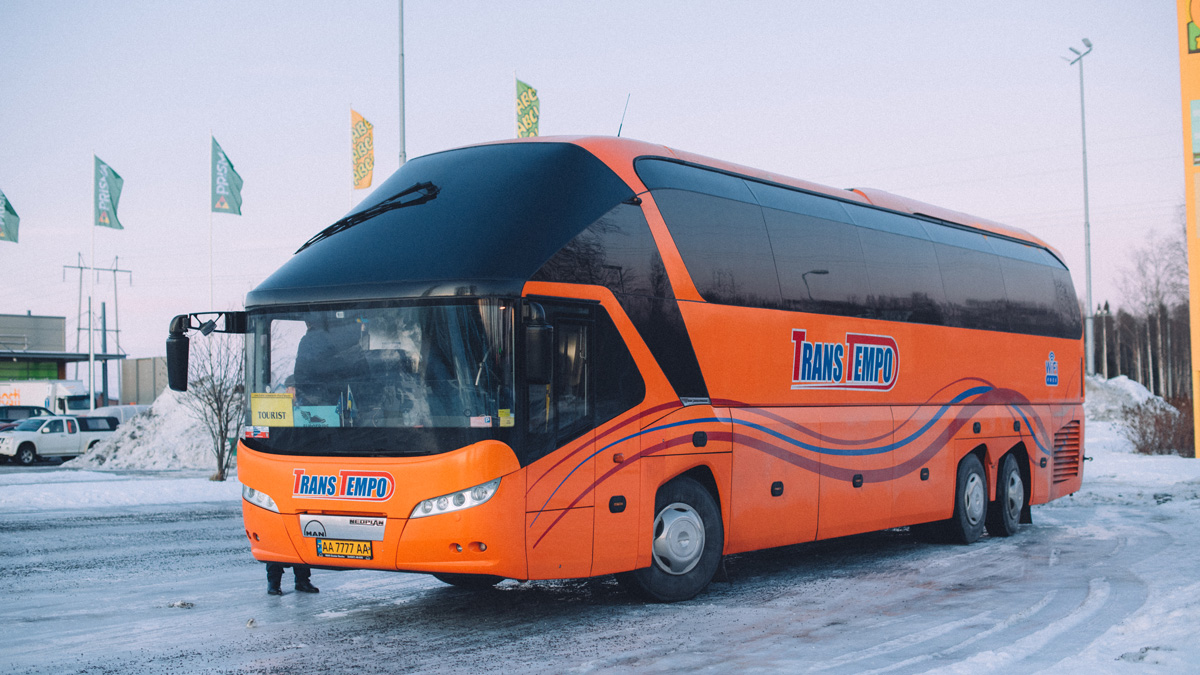 Автобус Брно - Краковец
